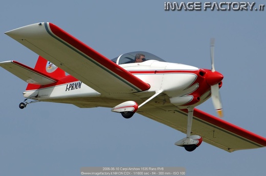 2006-06-10 Carpi Airshow 1535 Rans RV6